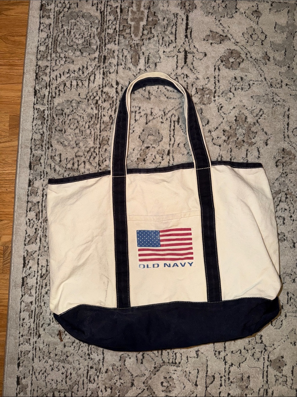 Vintage Old Navy Canvas Bag